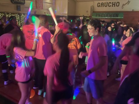 Neon Themed Dance with free glow sticks for the Color by Class Dance.