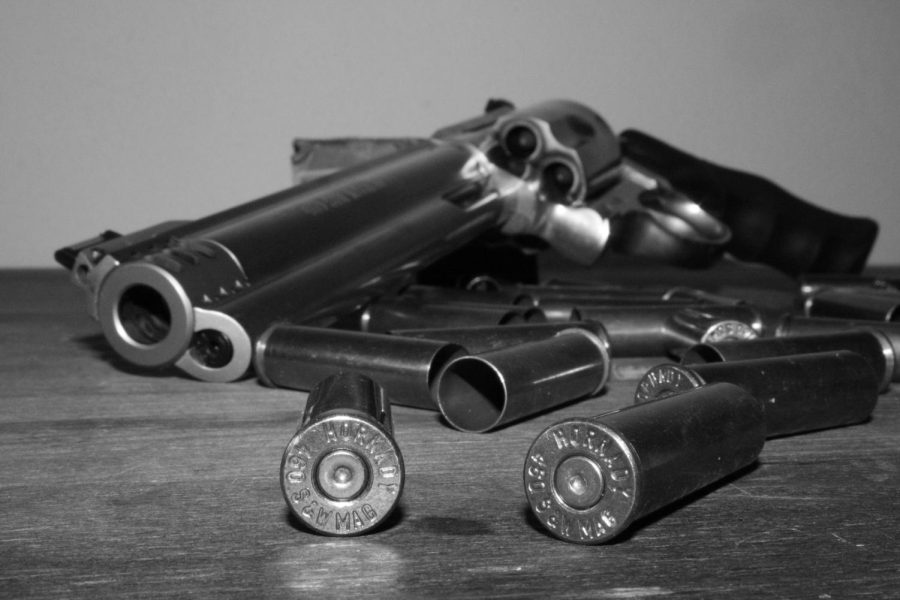 Gun..bullets+-+smith+%26+wesson+460+magnum+by+gre.ceres+is+licensed+under+CC+BY+2.0.