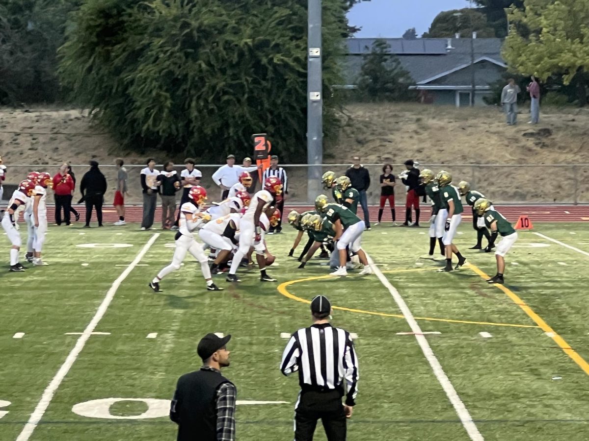 Casa Grande's football team against Cardinal Newman